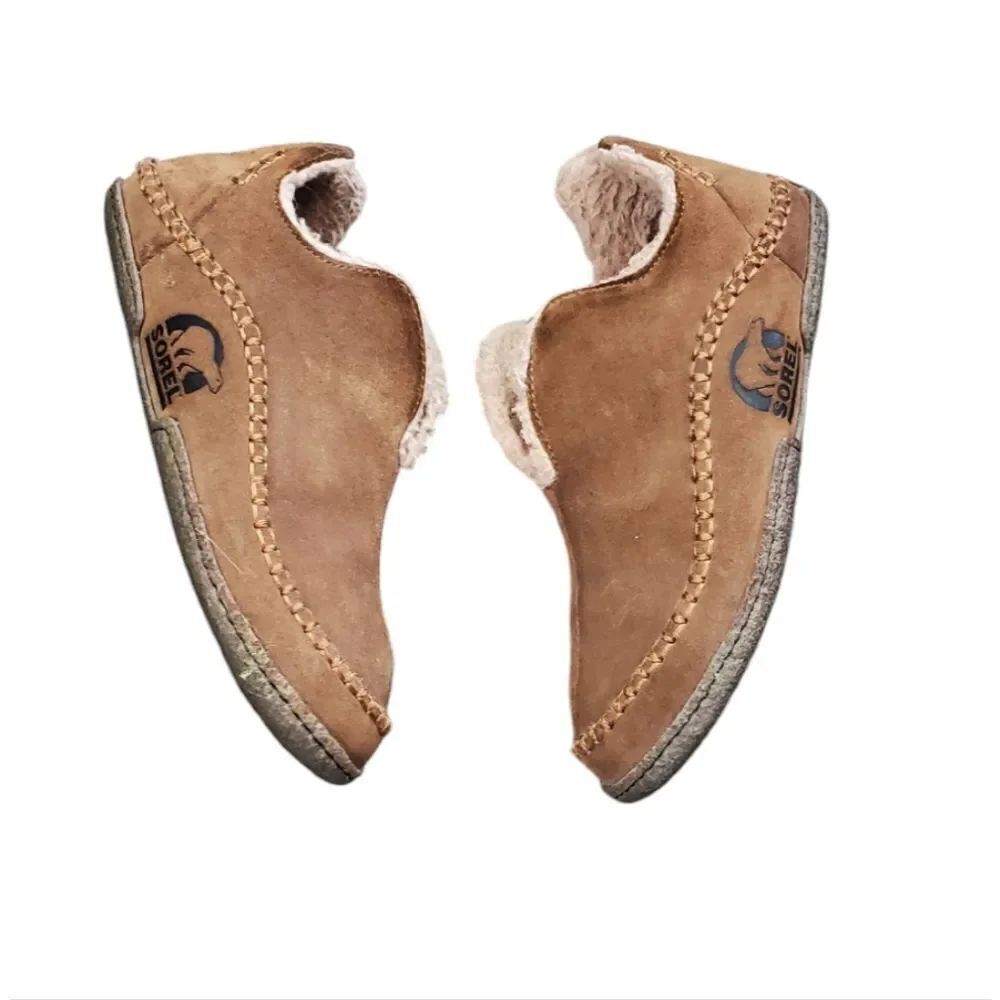 Sorel Men's Tan Suede Loafer Slippers